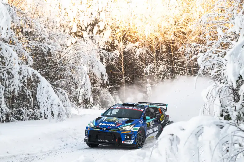 Korhonen gana el WRC2 en el Rally de Suecia 2026