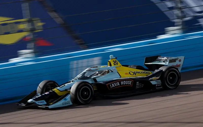 Rossi y ECR fueron los más rápidos del test de IndyCar en Phoenix